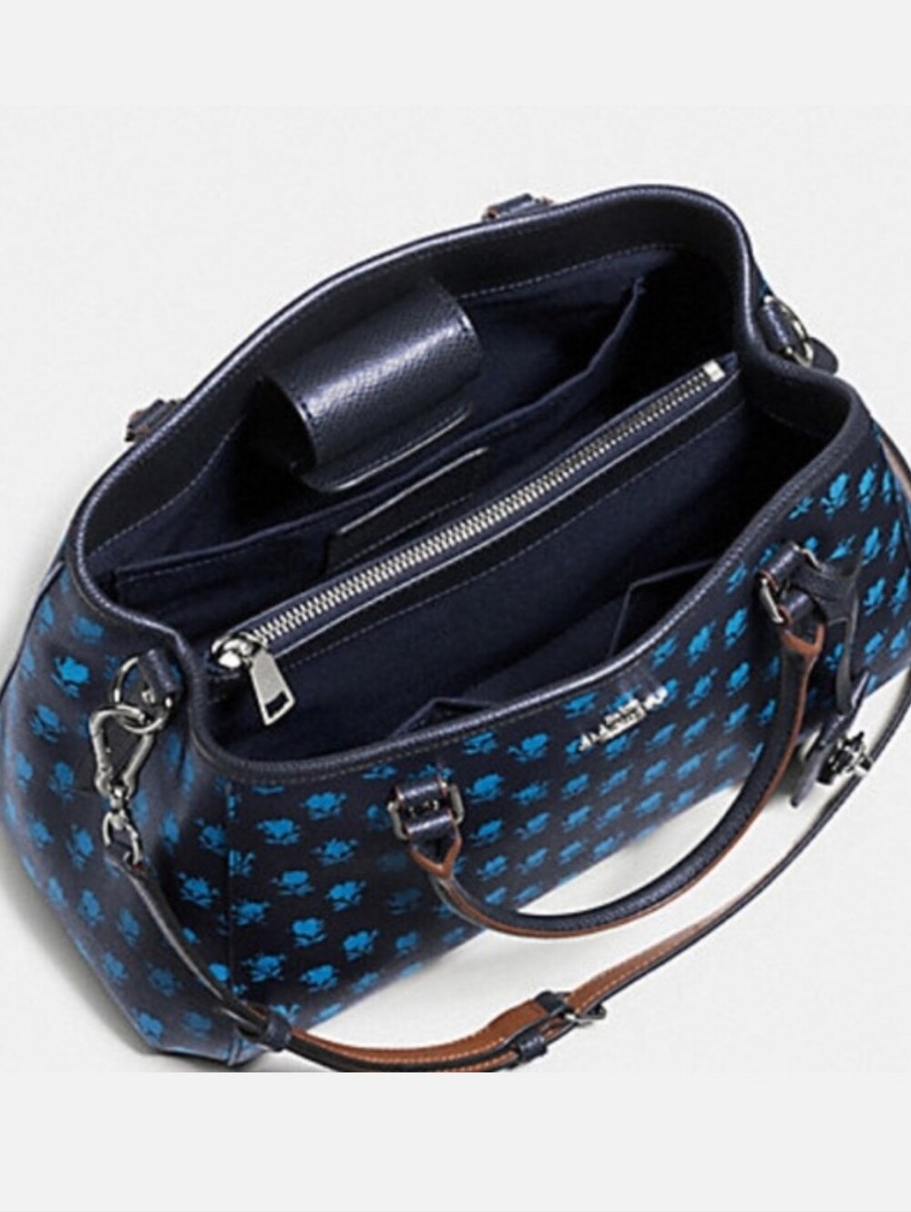 Coach Surrey Carryall Scatchel Bandlands Print NWT - Picture 4 of 8